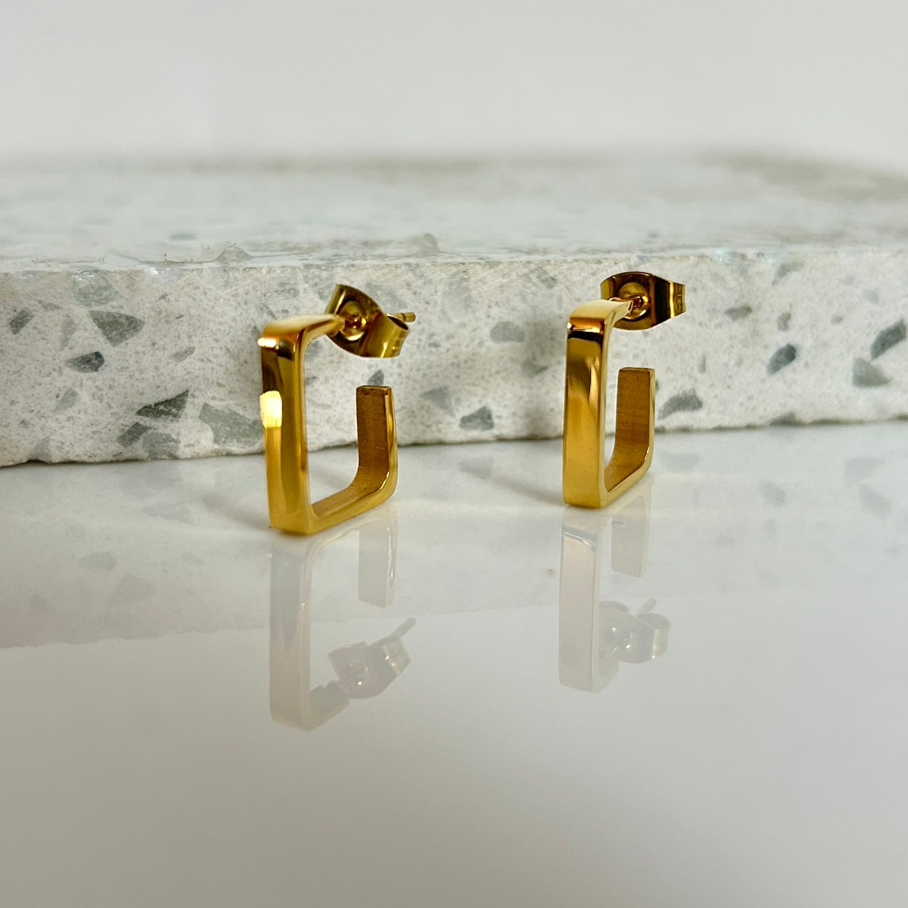 Aretes Hoops Minimal - E078