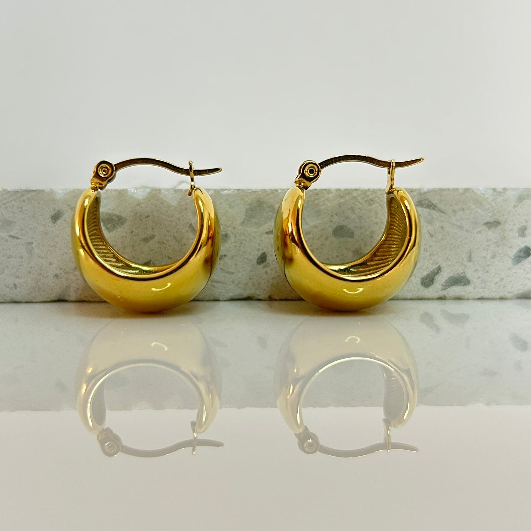Aretes Hoops Chunky - E123