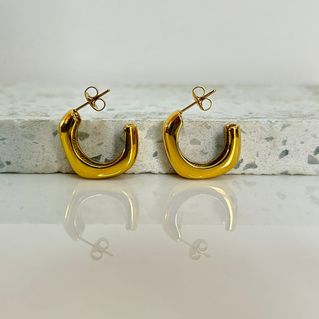 Aretes Hoops Chunky - E131
