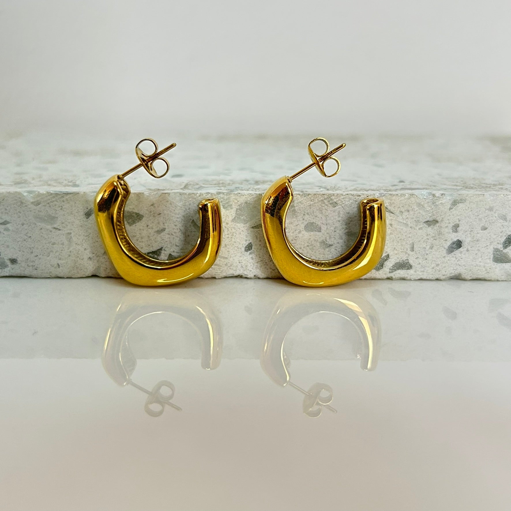 Aretes Hoops Chunky - E131