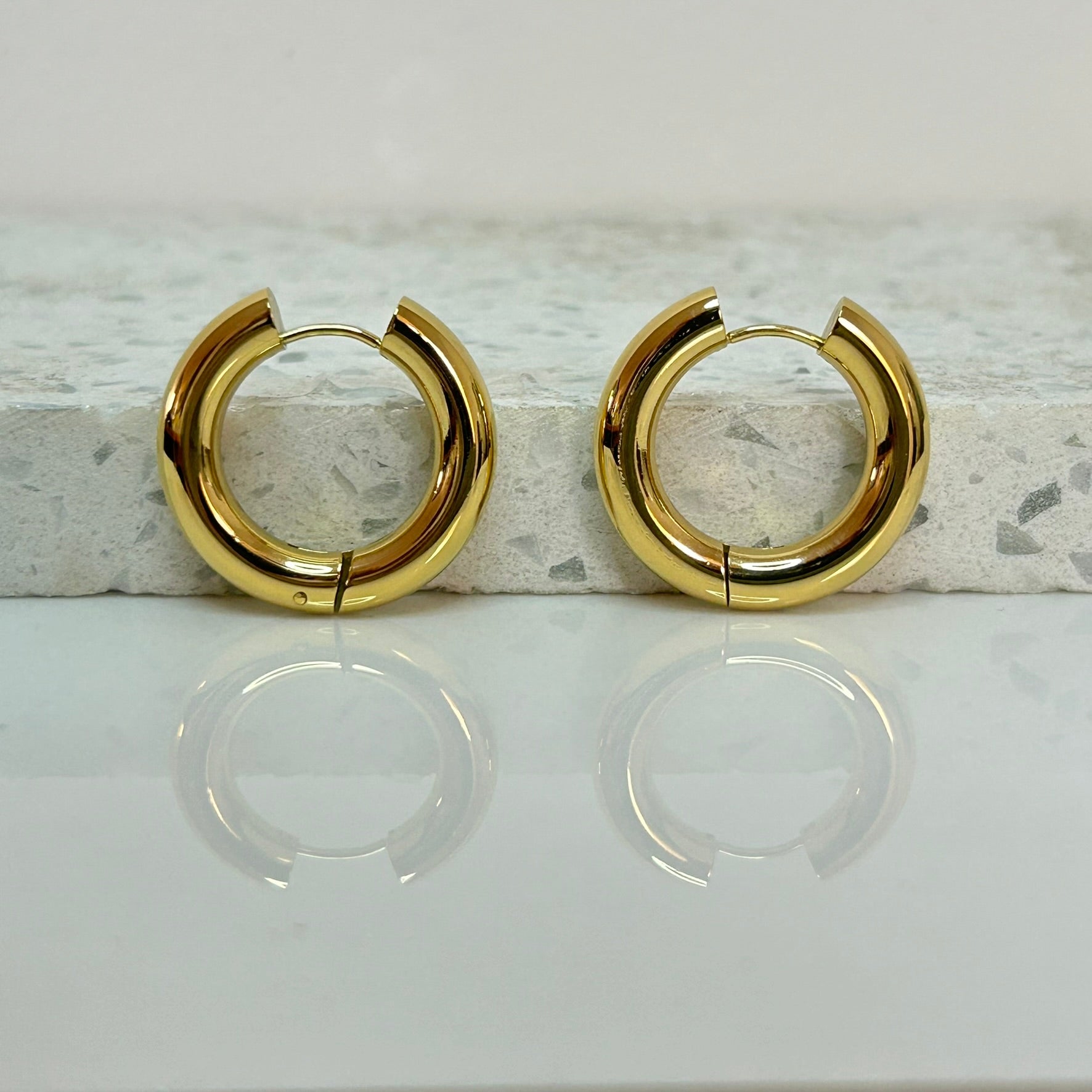 Aretes Hoops Chunky - E196