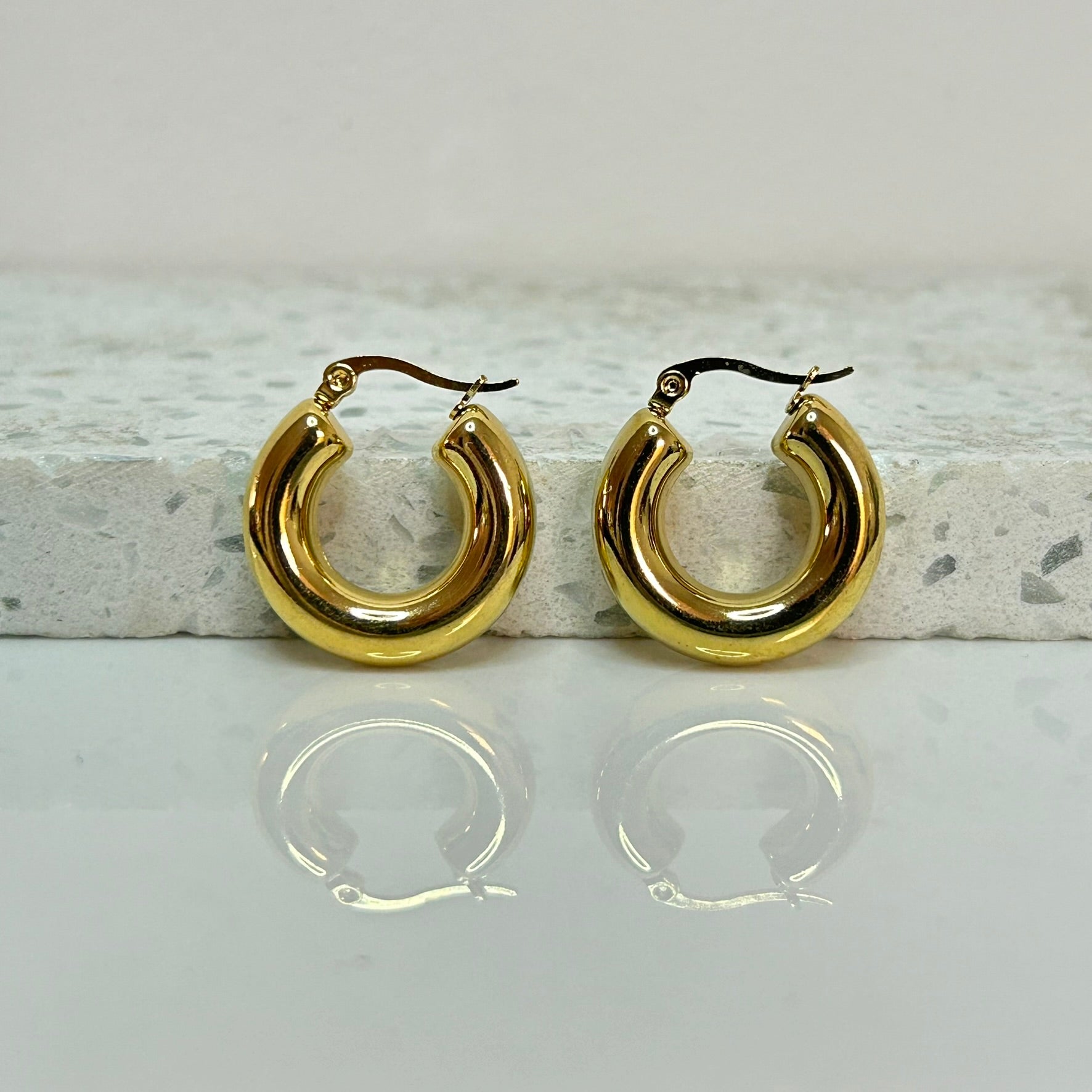Aretes Hoops Chunky - E217