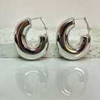 Aretes Hoops Chunky - E219