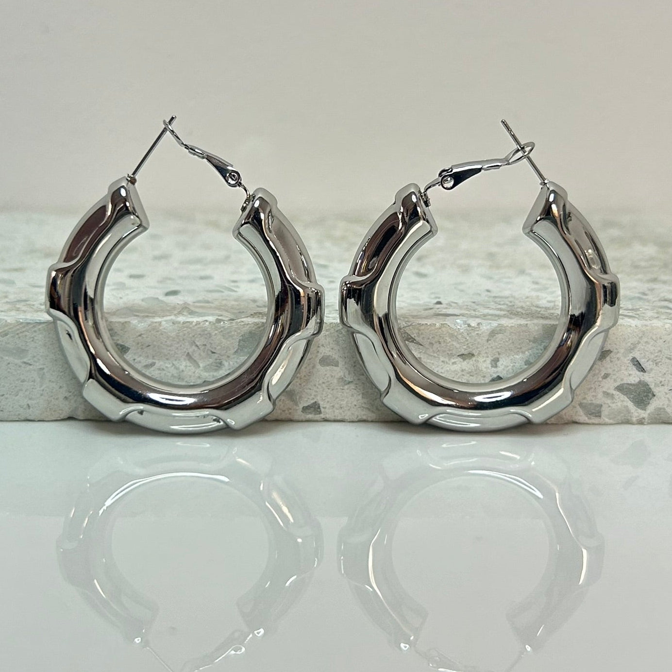 Aretes Hoops Chunky - E220