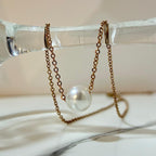 Collar Perla Serena gold rose N046