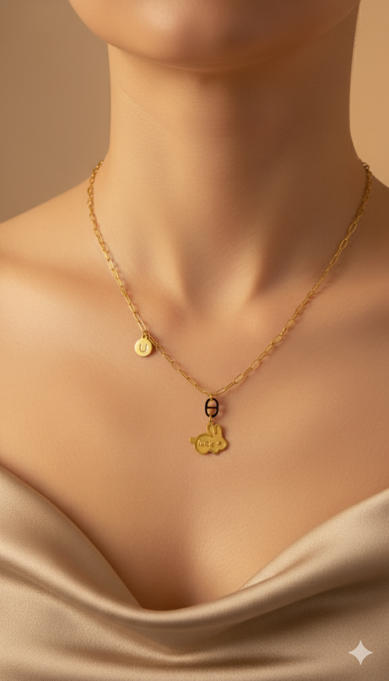 Collar de Conejito Luck - N230