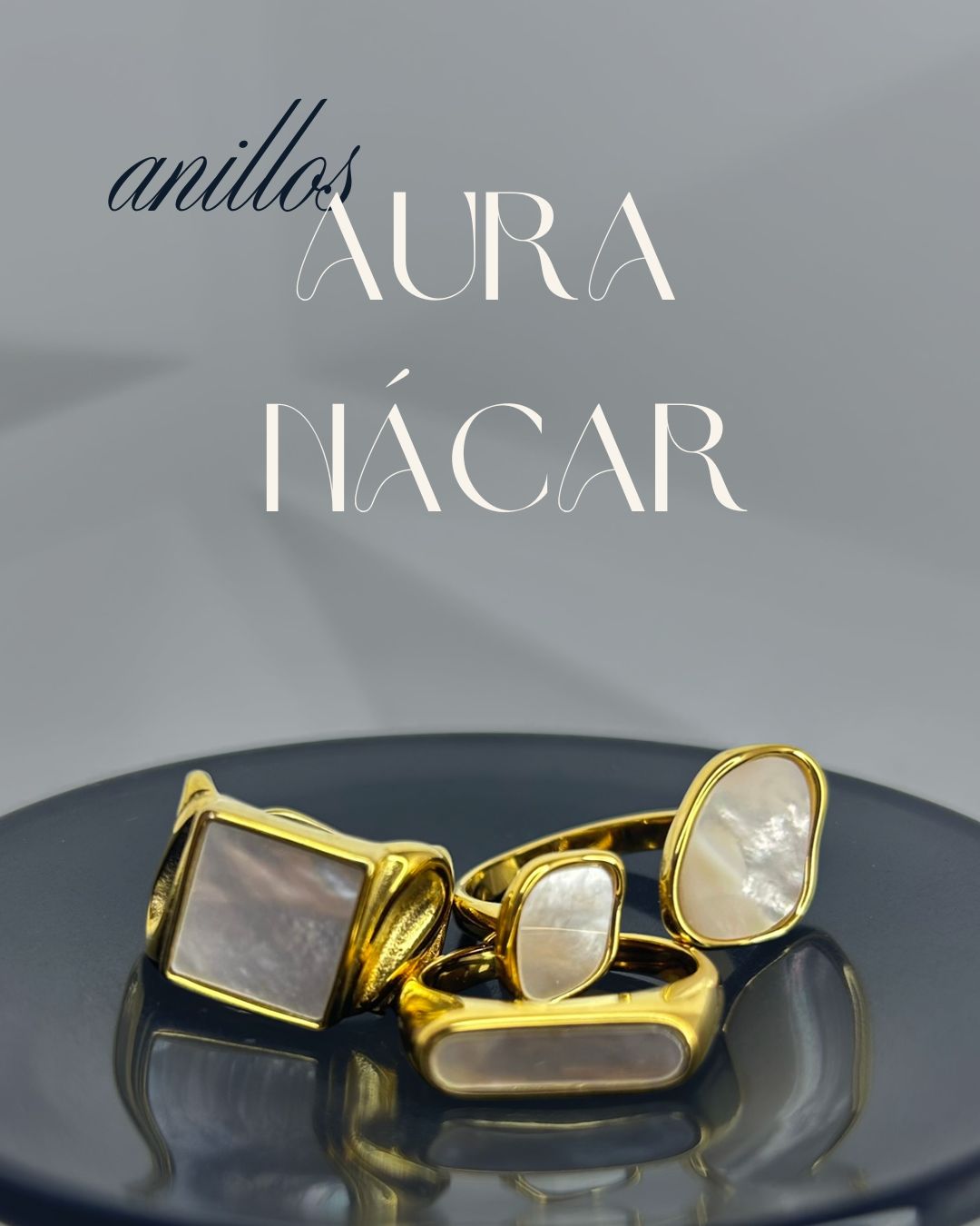 Anillo Aura Nácar  R-131