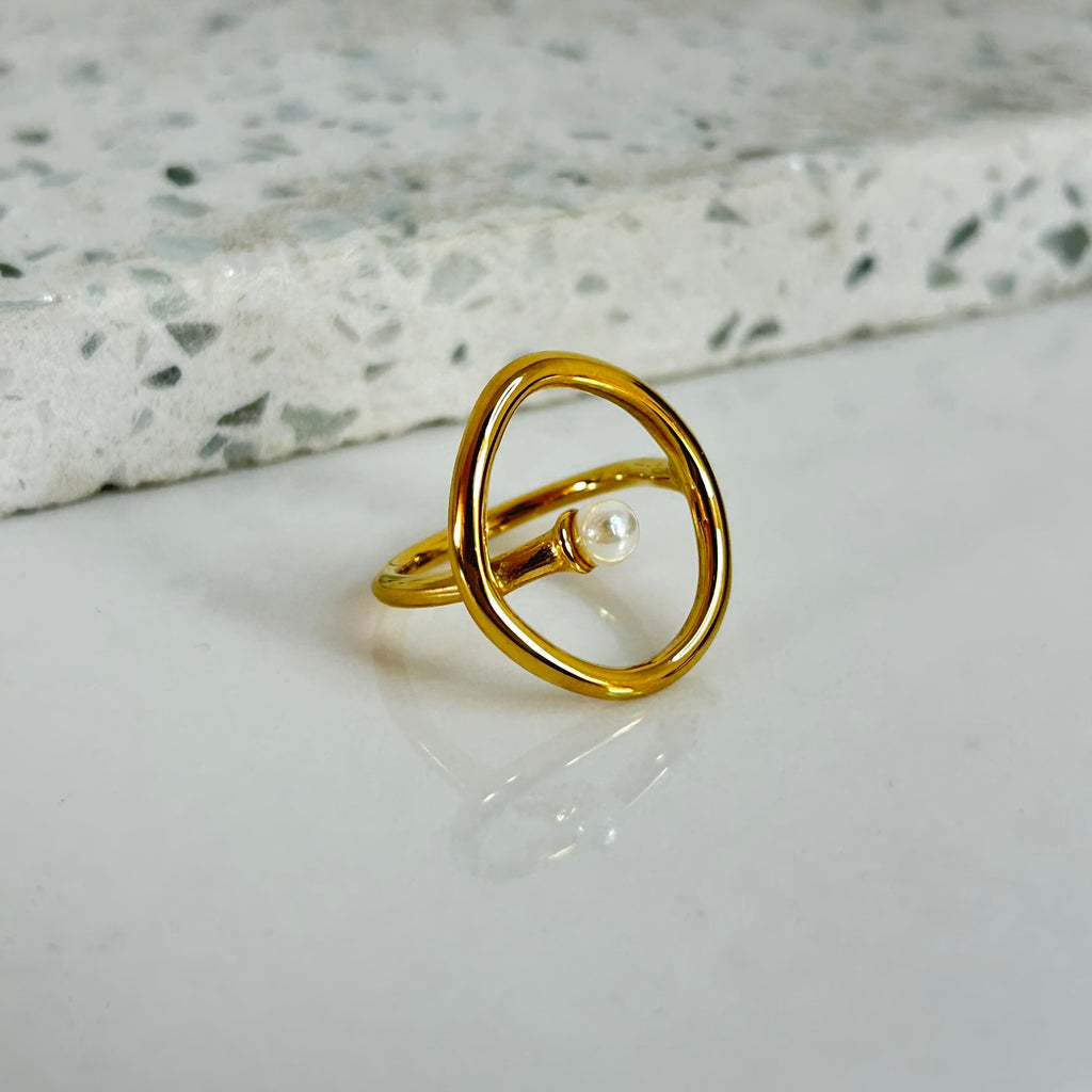 Anillo Perla Serena R-053