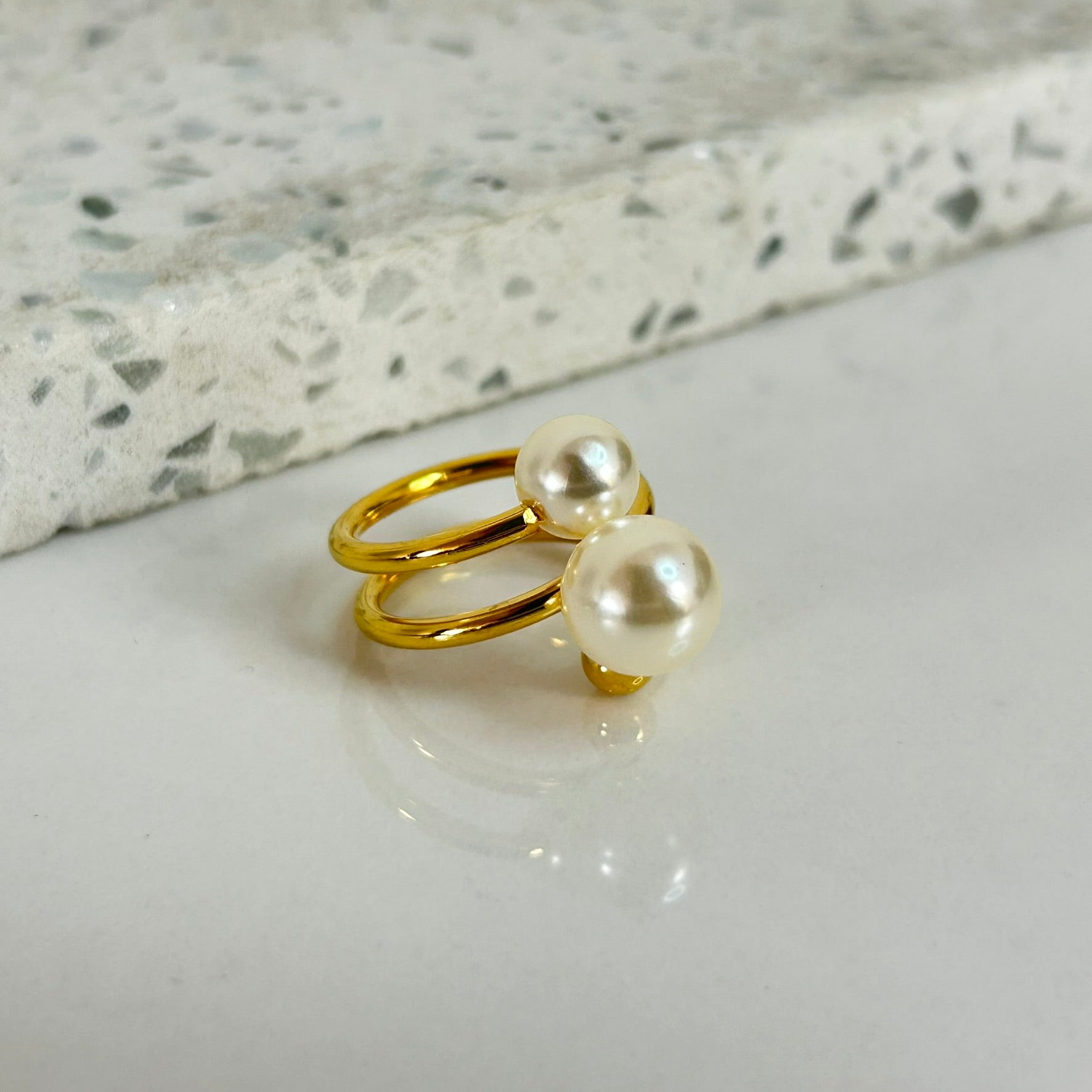 Anillo Perla Serena  R-124